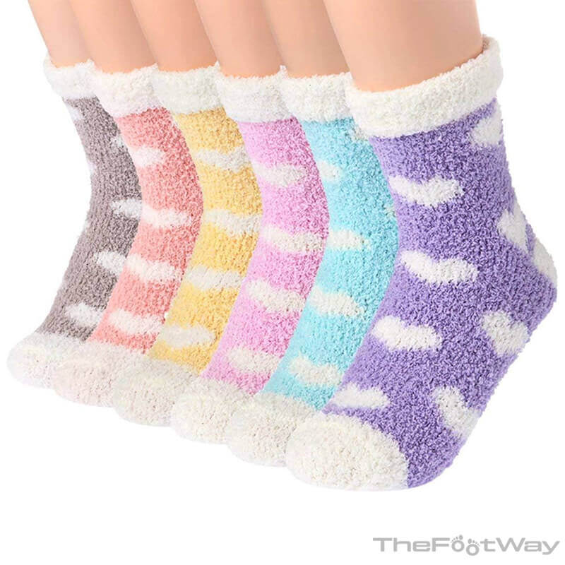 Six Colors Women's Cloud Socks