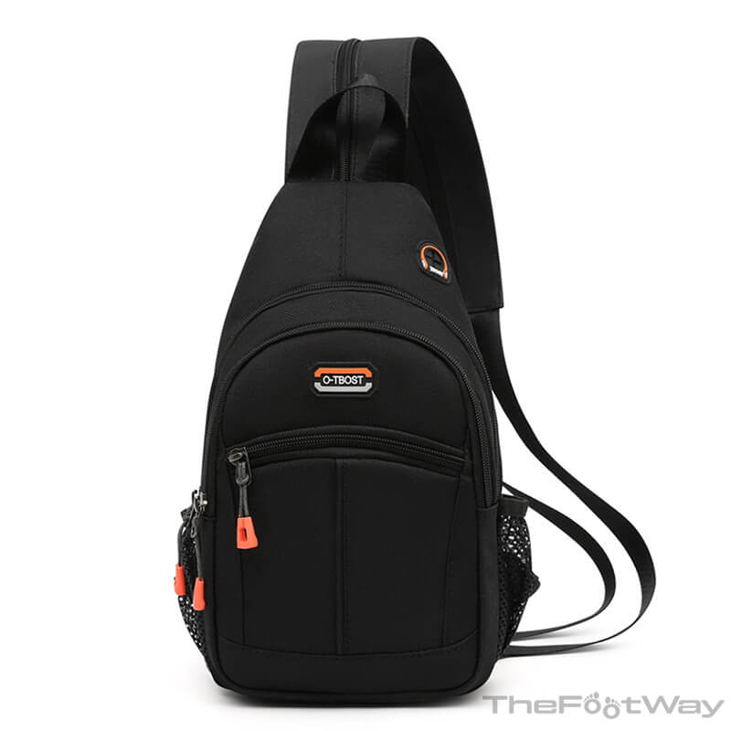 Black Sports Sling Bag