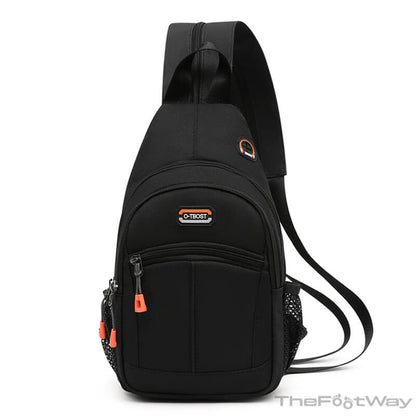 Black Sports Sling Bag