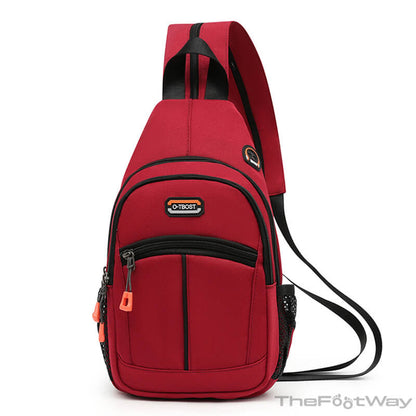 Red Sports Sling Bag