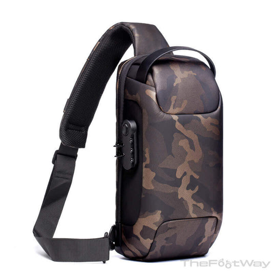 Camouflage Waterproof Anti-theft Sling Bag