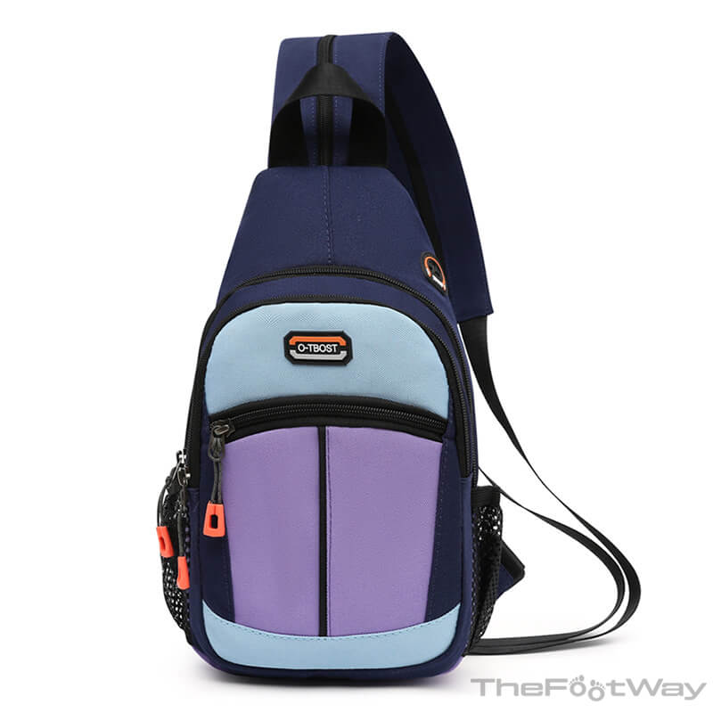 Blue Mix Sports Sling Bag