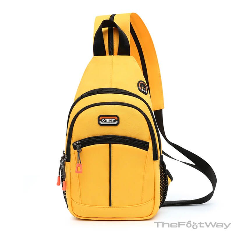 Yellow Sports Sling Bag